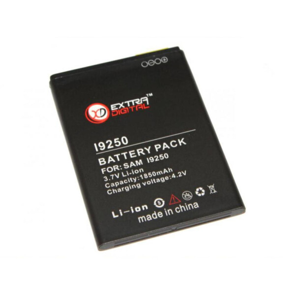 

Аккумулятор Extradigital i9250 (Galaxy Nexus), 1850 mAh (BMS6311) (1001-758-00)
