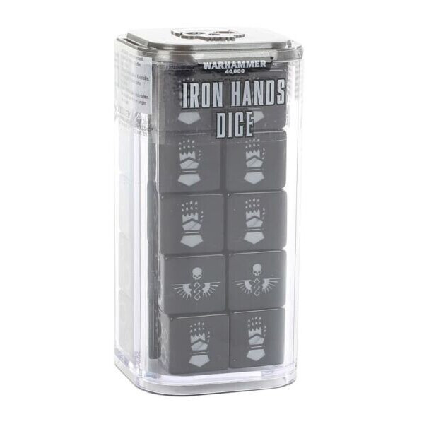 

Настольная игра Games Workshop Iron Hands Dice Set Warhammer 40000 (99220101018)