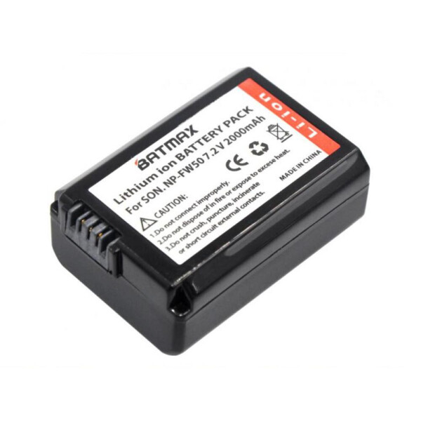 

Аккумуляторная батарея BATMAX NP-FW50 2000mah Для камер (1002-276-00)