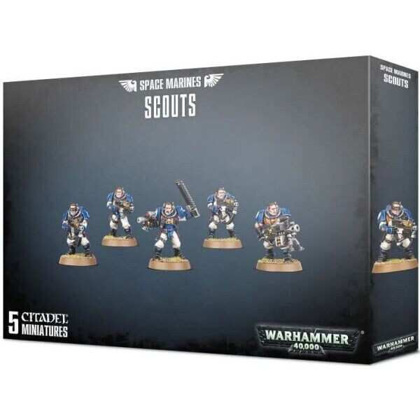 

Настольная игра Games Workshop Space Marines Scouts Warhammer 40000 (99120101343)