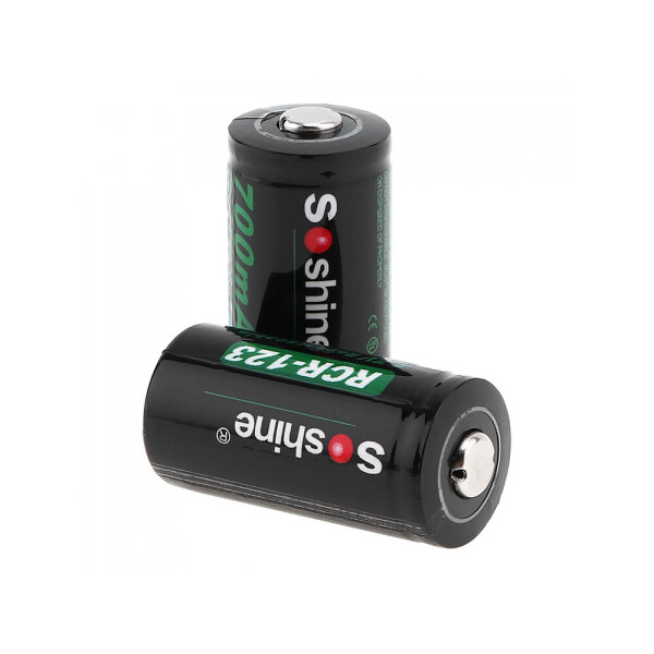 

Аккумуляторная батарея Digital Литий ионная Soshine 700 mAh 16340 3,7 V 4 шт (1006-527-00)