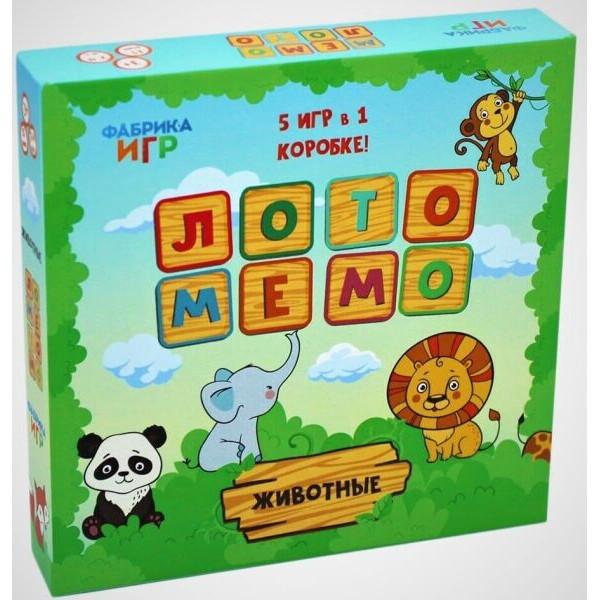 

Настольная игра Фабрика Игр ЛОМЕ ТОМО Животные (254041)