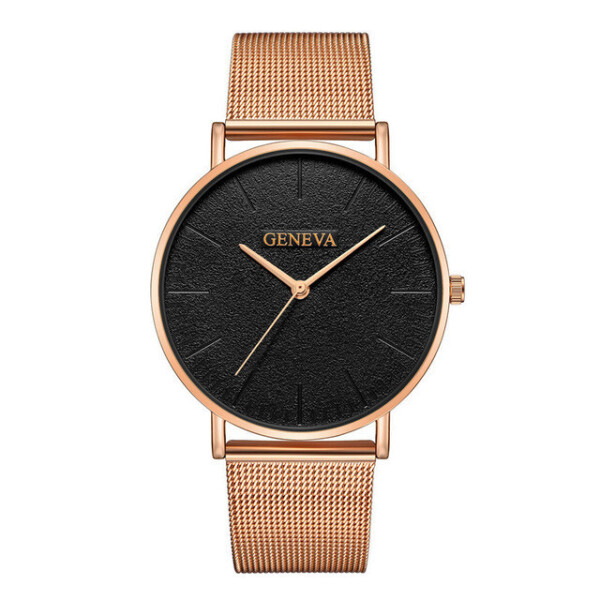 

Кварцевые часы Quartz Geneva Platinum Black QGB 24x2 см