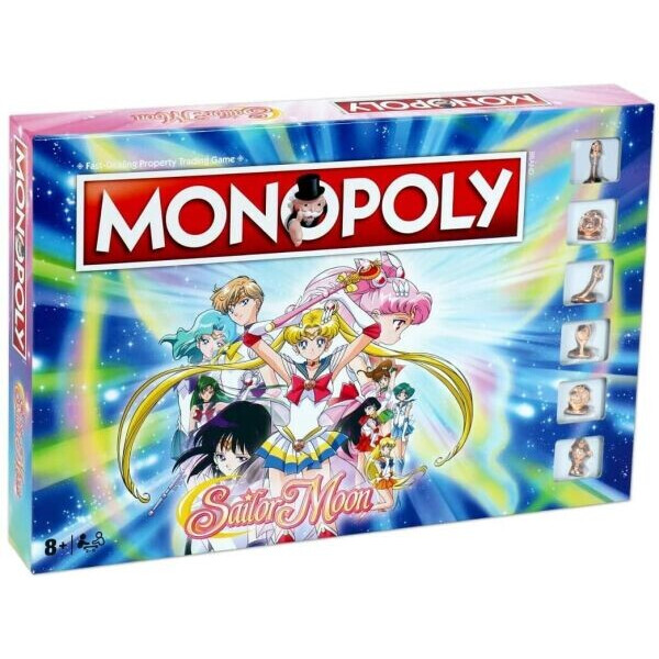 

Настольная игра Winning Moves Monopoly Sailor Moon (Монополия Сейлор Мун) (36177)