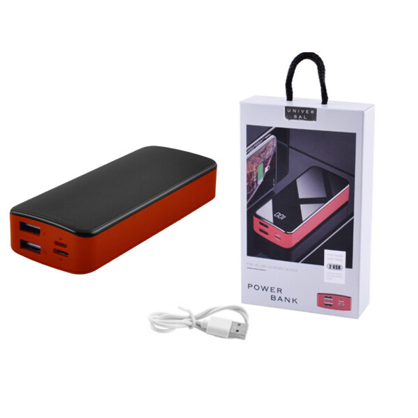 

Power Bank BauTech JS 12 8000mAh 2USB 1A 2A Micro USB TypeC Красный (1007-887-01)
