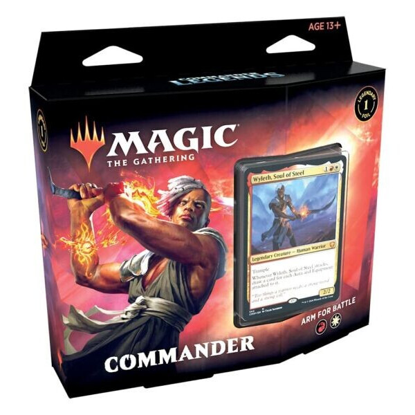 

Настольная игра Wizards of the Coast Колода Commander Legends Arm For Battle АНГЛ (C7943000)