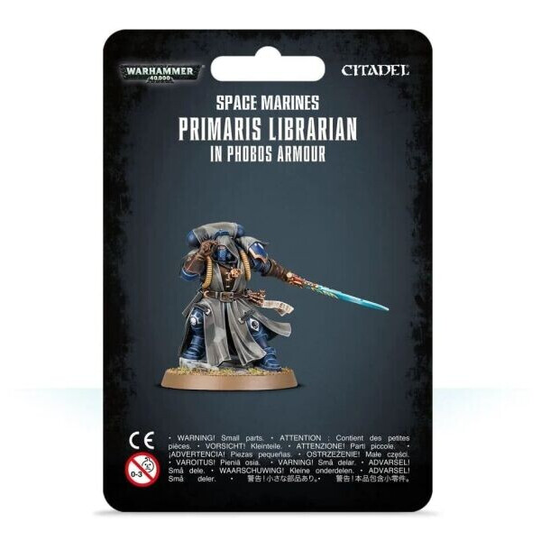 

Настольная игра Games Workshop Space Marines Primaris Librarian in Phobos Armour Warhammer 40000 (99070101046)