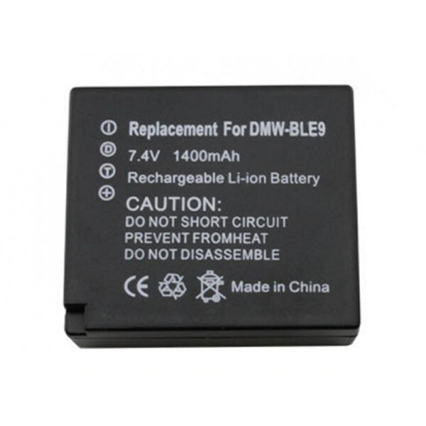Акція на Аккумуляторная батарея Panasonic DMW-BLE9 1400 mAh (1002-130-00) від Allo UA