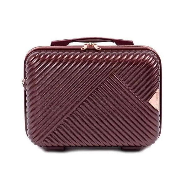 

Кейс-пилот пластиковый Wings WN01 ручная кладь 30х35х18 см 15 л Бордовый (Wine red)