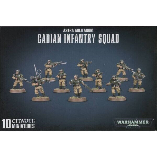 

Настольная игра Games Workshop Astra Militarum Cadian Infantry Squad Warhammer 40000 (99120105080)