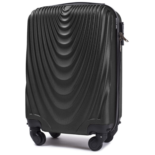 

Чемодан Wings 304 малый 55х38х23 см Ручная кладь на 4 колесах Черный
