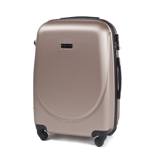 

Чемодан Wings 310 средний 65х44х27 см 62л пластиковый на 4 колесах Шампань