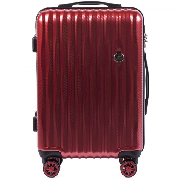 

Чемодан поликарбонатный Wings PC 5223 маленький - ручная кладь (S, 35 л) Красный (Wine red)