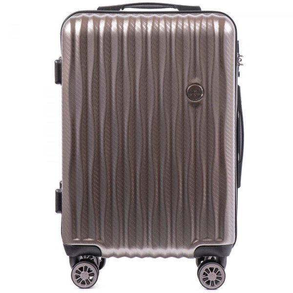 

Чемодан поликарбонатный Wings PC 5223 маленький - ручная кладь (S, 35 л) Бронзовый (Bronze)
