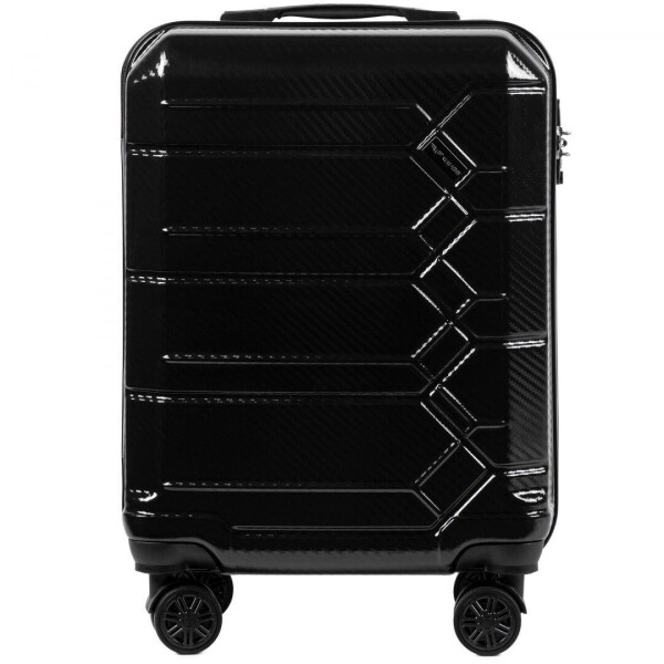 

Чемодан поликарбонат Wings PC 185 маленький - ручная кладь (S, 35 л) Черный (Black)
