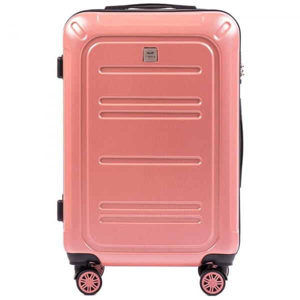

Чемодан поликарбонат Wings PC 175 средний (M, 57 л) на 4 сдвоенных колесах Розовый (Pink)