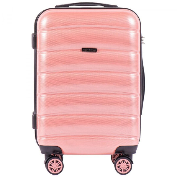

Чемодан поликарбонат Wings PC 160 маленький - ручная кладь (S, 35 л) Розовый (Pink)