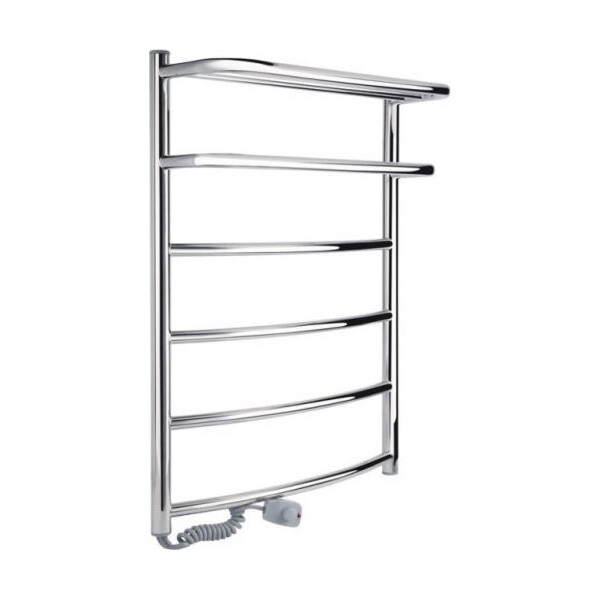 

Полотенцесушитель электрический Q-tap Hotel (CRM) P6 500х700 LE с полкой