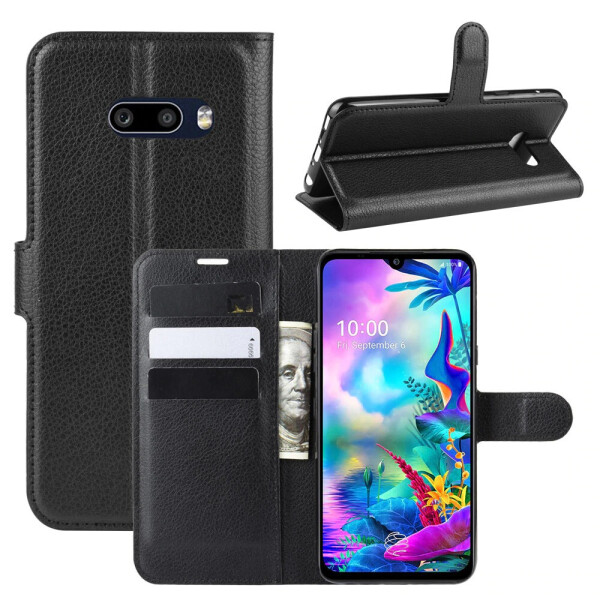 

Чехол-книжка Litchie Wallet для LG G8x ThinQ Black