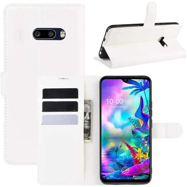 

Чехол-книжка Litchie Wallet для LG G8x ThinQ White