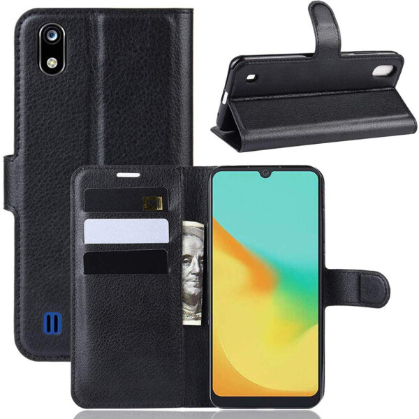

Чехол-книжка Litchie Wallet для ZTE Blade A7 2019 Black