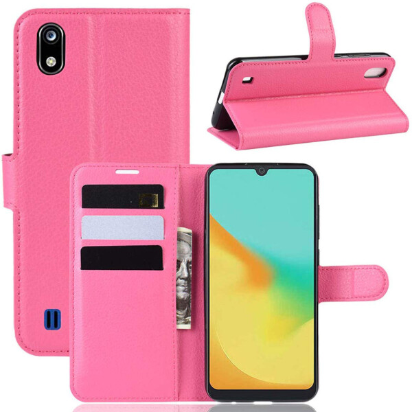 

Чехол-книжка Litchie Wallet для ZTE Blade A7 2019 Rose
