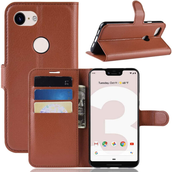 

Чехол-книжка Litchie Wallet для Google Pixel 3A XL Brown