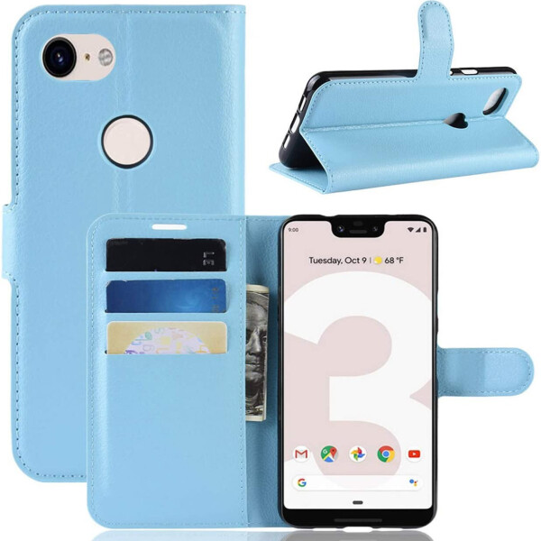 

Чехол-книжка Litchie Wallet для Google Pixel 3A Blue