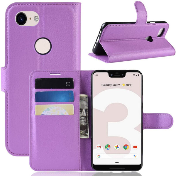 

Чехол-книжка Litchie Wallet для Google Pixel 3A Violet