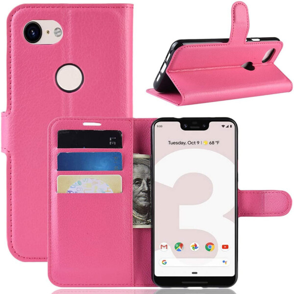 

Чехол-книжка Litchie Wallet для Google Pixel 3A Rose