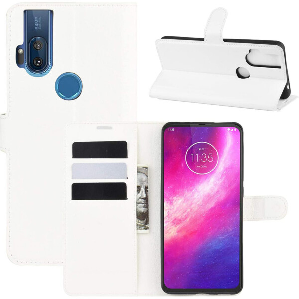 

Чехол-книжка Litchie Wallet для Motorola One Hyper White