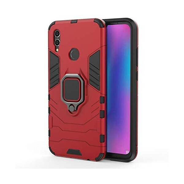 

Чехол Ring Armor для Huawei P Smart 2019 / Honor 10 Lite Красный