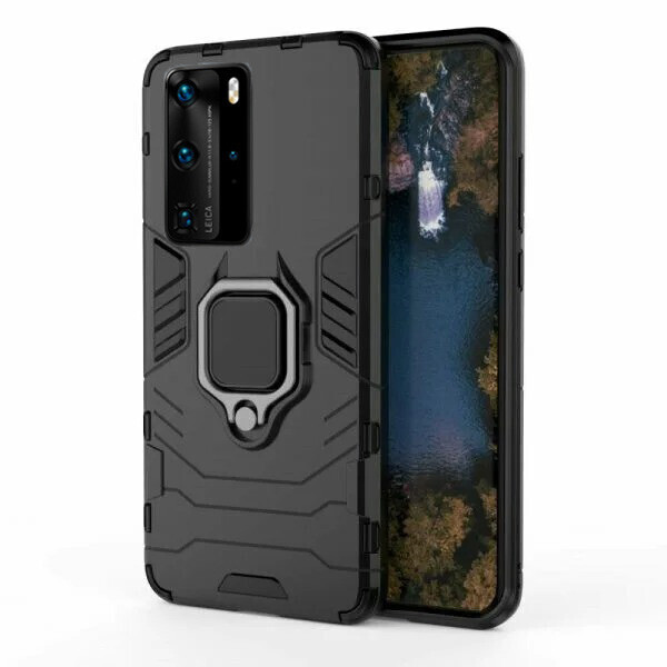 

Чехол Ring Armor для Huawei P40 Pro Black