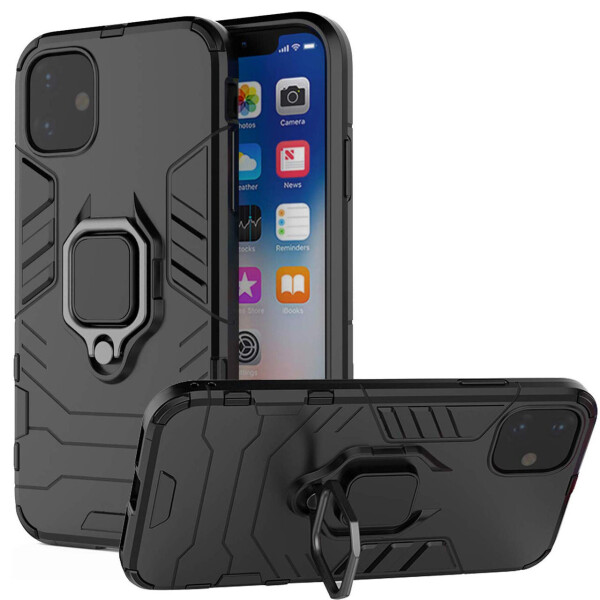 

Чехол Ring Armor для Apple iPhone 11 Black