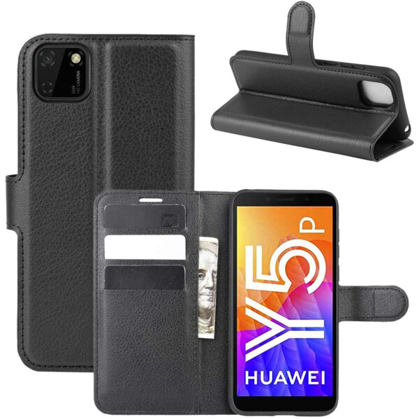 

Чехол-книжка Litchie Wallet для Huawei Y5p / Honor 9s Black