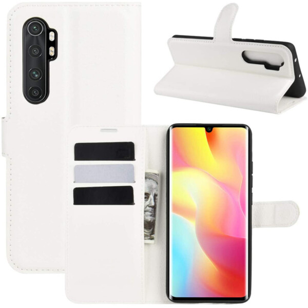

Чехол-книжка Litchie Wallet для Xiaomi Mi Note 10 Lite White
