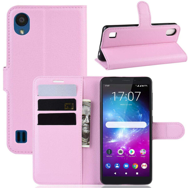 

Чехол-книжка Litchie Wallet для ZTE Blade A5 2019 Pink