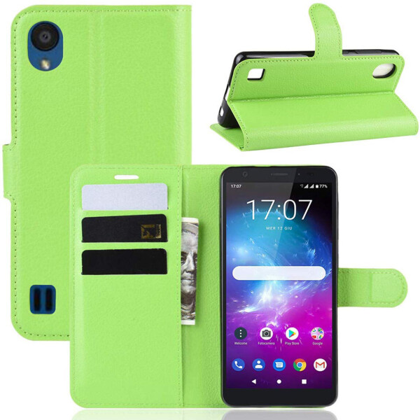 

Чехол-книжка Litchie Wallet для ZTE Blade A5 2019 Green