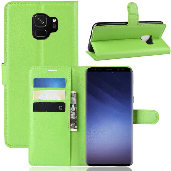 

Чехол-книжка Litchie Wallet для Samsung G960 Galaxy S9 Green