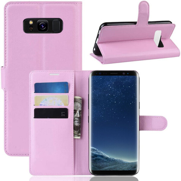 

Чехол-книжка Litchie Wallet для Samsung G950 Galaxy S8 Pink