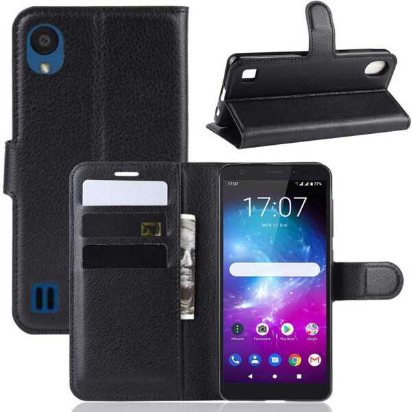 

Чехол-книжка Litchie Wallet для ZTE Blade A5 2019 Black
