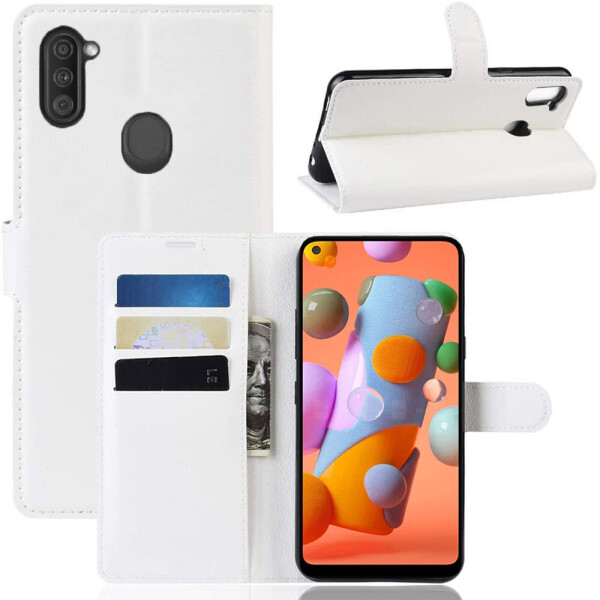 

Чехол-книжка Litchie Wallet для Samsung Galaxy A11 A115 White