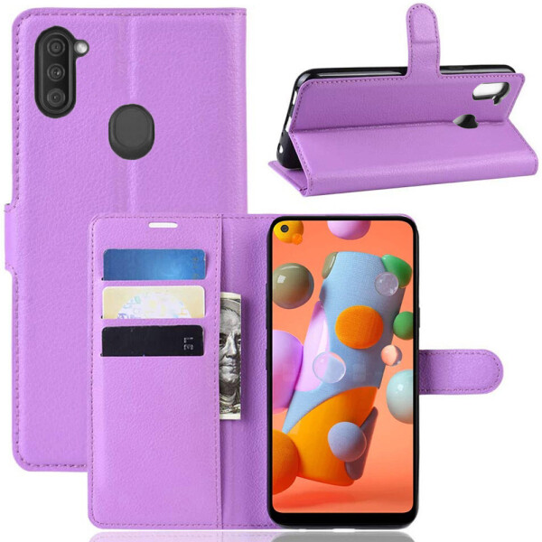 

Чехол-книжка Litchie Wallet для Samsung Galaxy A11 A115 Violet