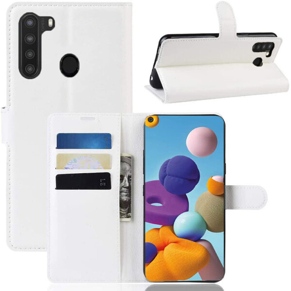 

Чехол-книжка Litchie Wallet для Samsung Galaxy A21 A215 White