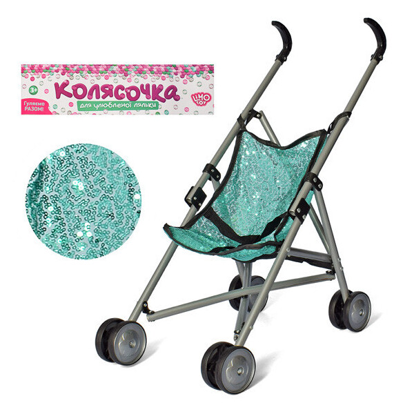 Коляска для куклы M 4438 UA прогулочная