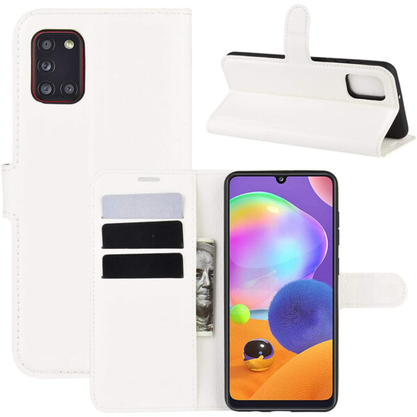 

Чехол-книжка Litchie Wallet для Samsung Galaxy A31 A315 White