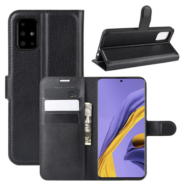 

Чехол-книжка Litchie Wallet для Samsung Galaxy A51 A515 Black