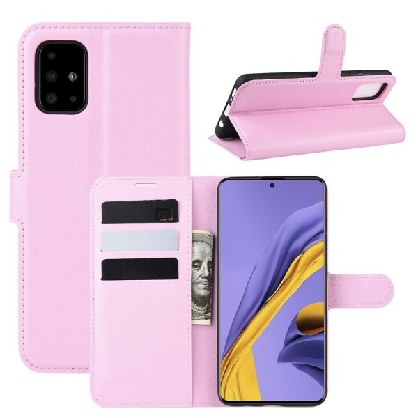 

Чехол-книжка Litchie Wallet для Samsung Galaxy A51 A515 Pink