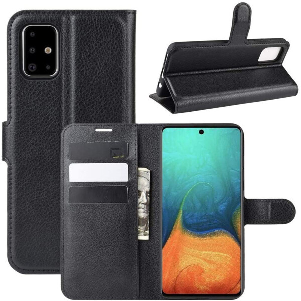 

Чехол-книжка Litchie Wallet для Samsung Galaxy A71 A715 Black