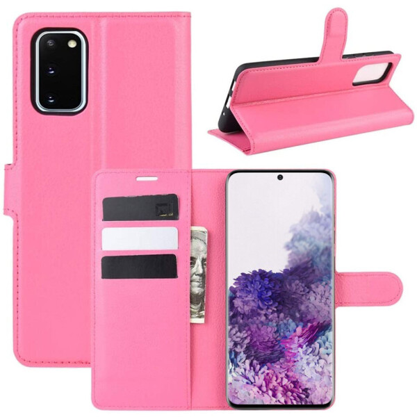 

Чехол-книжка Litchie Wallet для Samsung G980 Galaxy S20 Rose